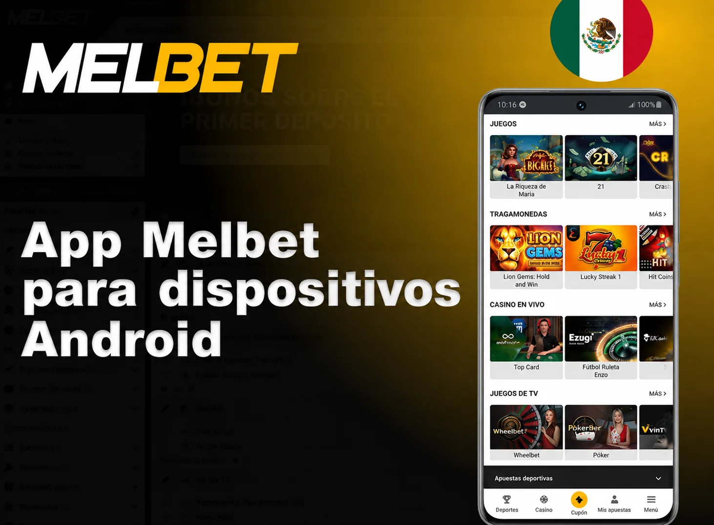Descargar Melbet APK: la app de apuestas y casino para México