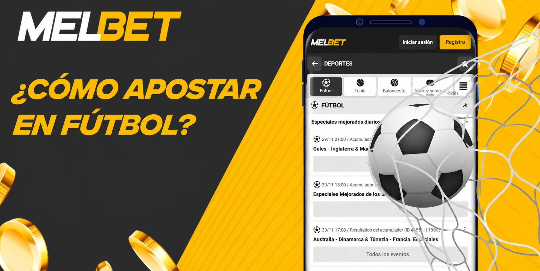 Apuestas de fútbol en línea en Melbet México