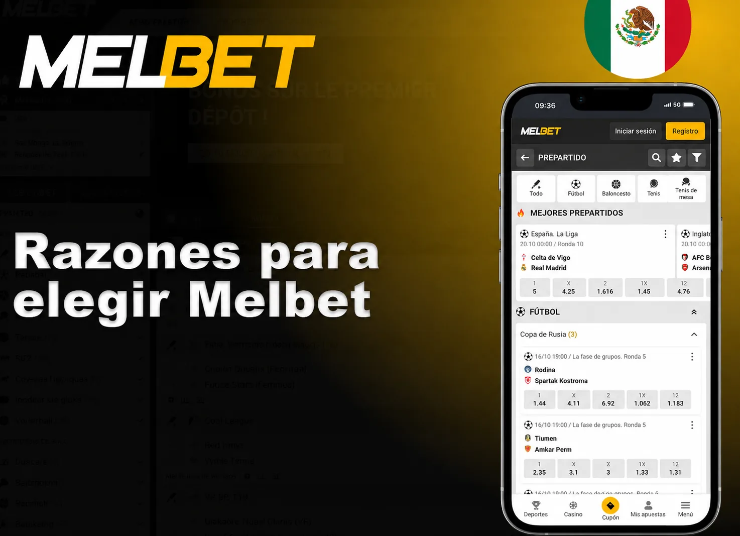 Apuestas Deportivas Melbet en México