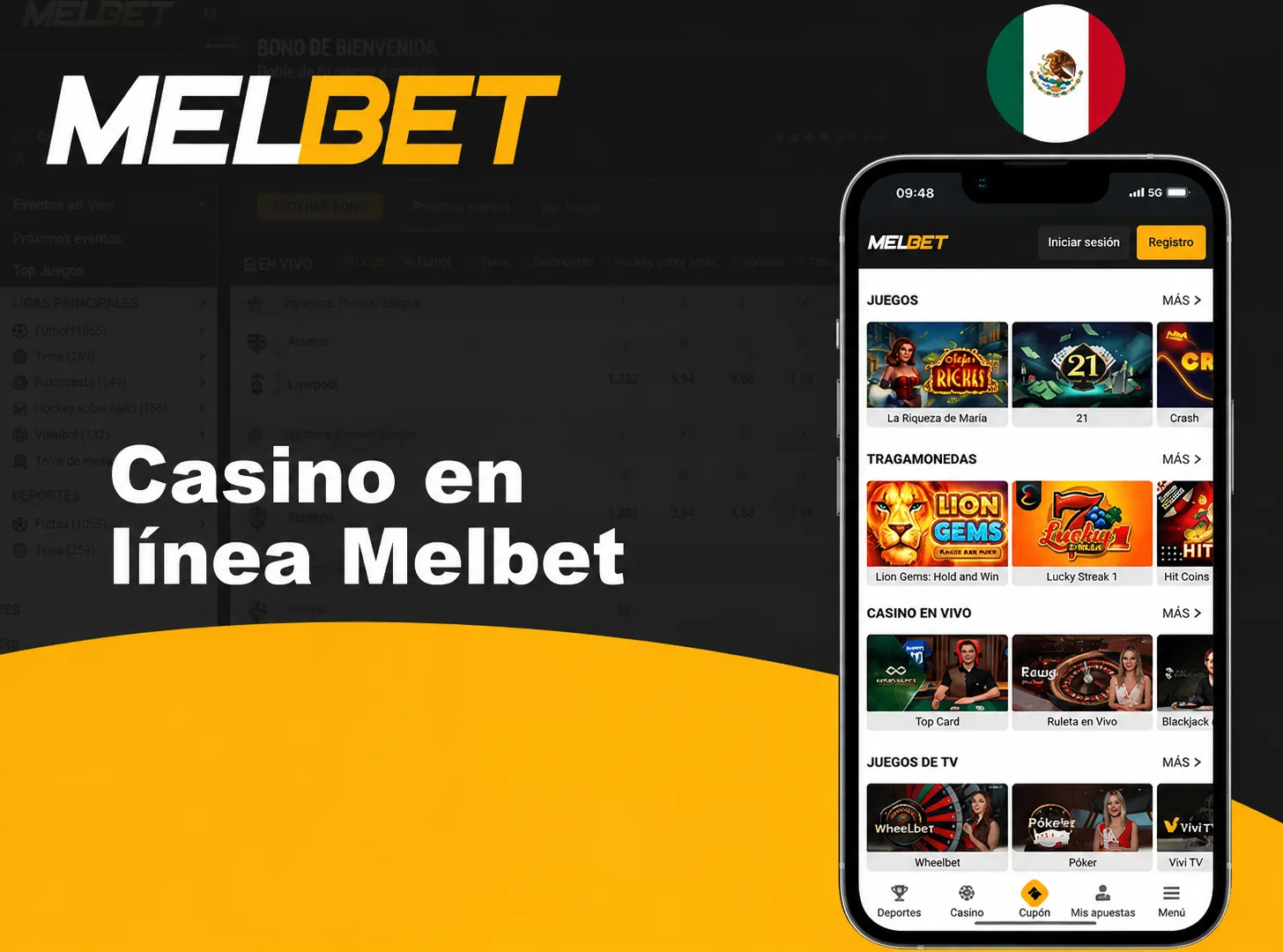 Melbet Casino en México: catálogo de juegos y tragamonedas