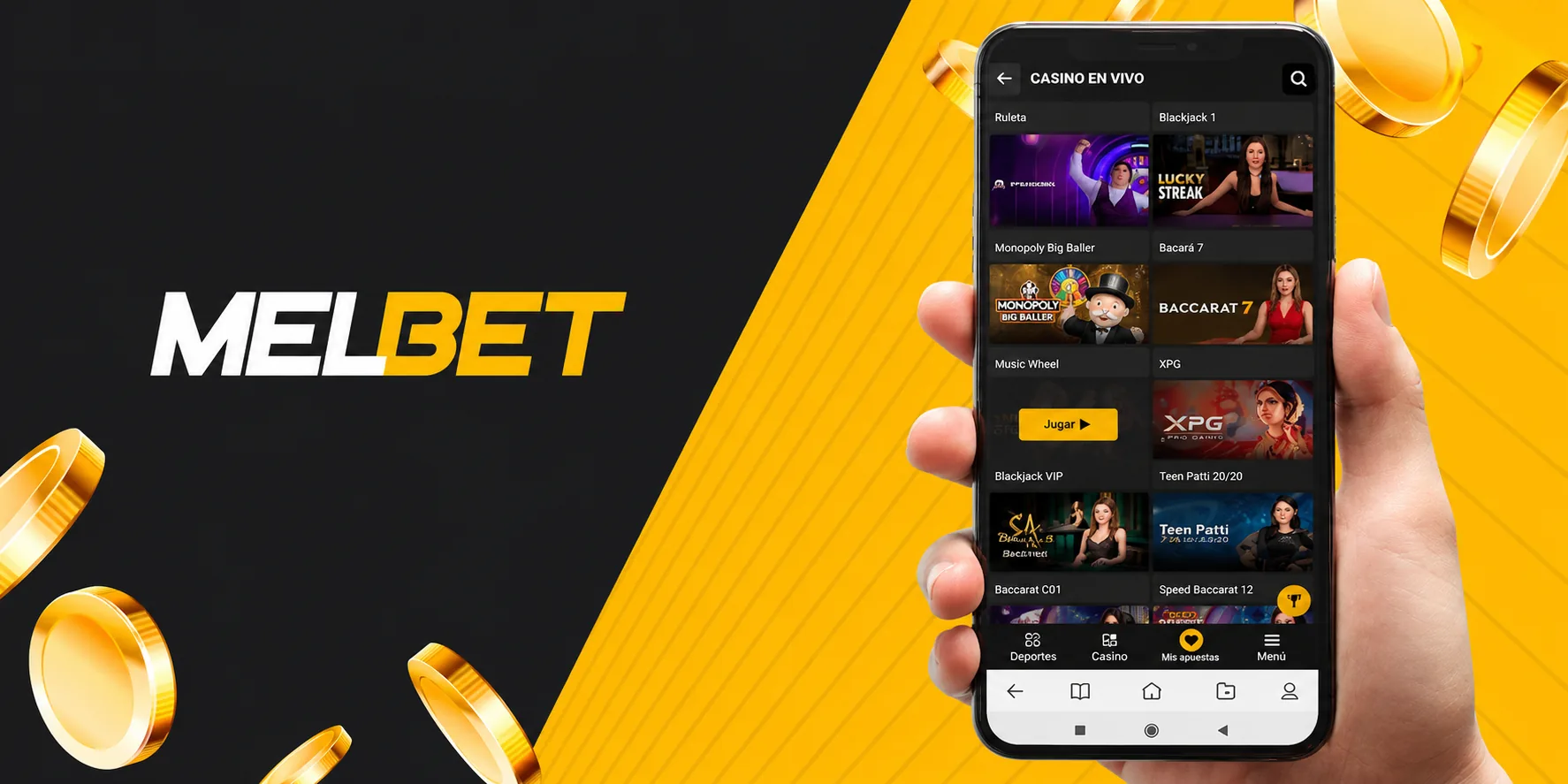 Melbet Casino en México: catálogo de juegos y tragamonedas