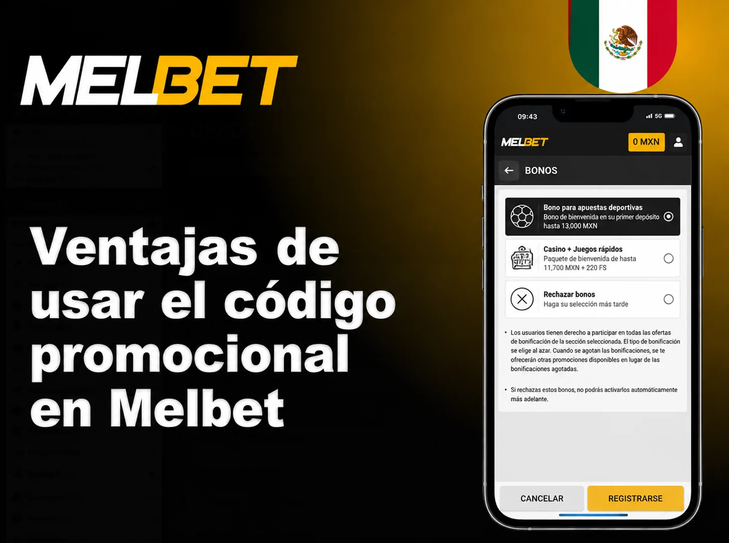 Código Promocional Melbet México: Cómo Activar tu Bono
